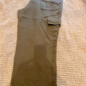 Women’s Zara Olive Cargo Pants Size XL